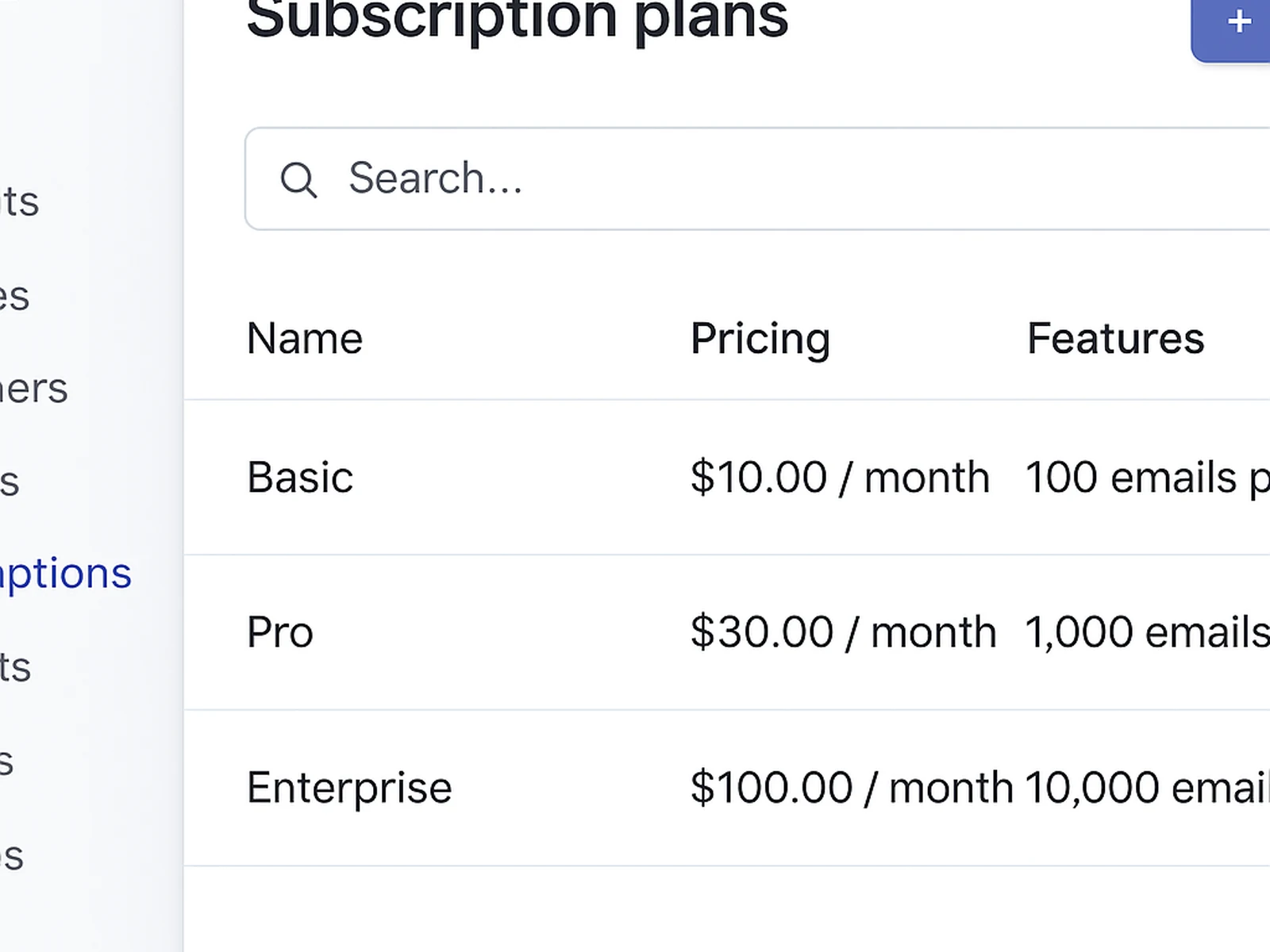 Subscription & Billing